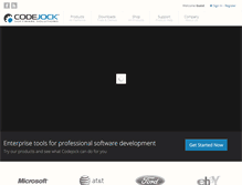 Tablet Screenshot of codejock.com